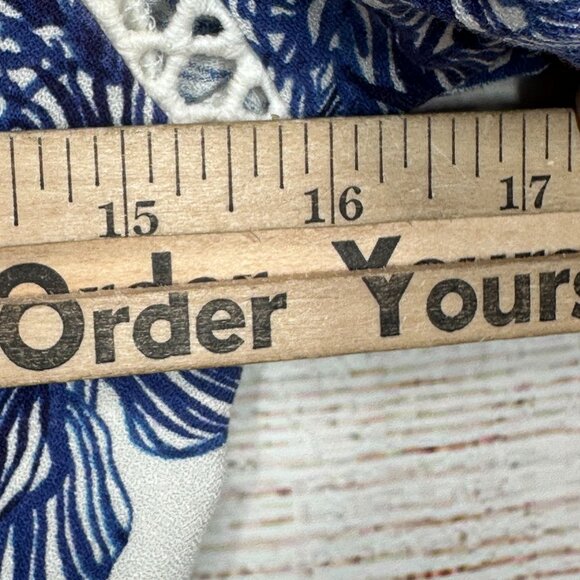 Stylestalker Womens Magnolia Floral Mini Dress Size XS Blue White Open Back NWT - Picture 9 of 15